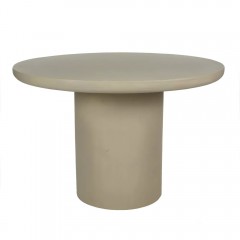 DINING TABLE LIME PLASTER BEIGE 115       - DINING TABLES